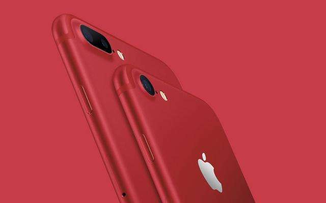 红色iphone7